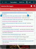 Kata Romantis Valentine 2015 截图 2