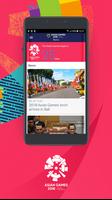 18th Asian Games 2018 Official App الملصق