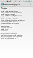 Lirik Lagu Dewa 19 screenshot 2