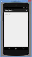 My First App capture d'écran 1
