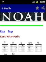 برنامه‌نما Chord Gitar Demi Kita & Perih عکس از صفحه