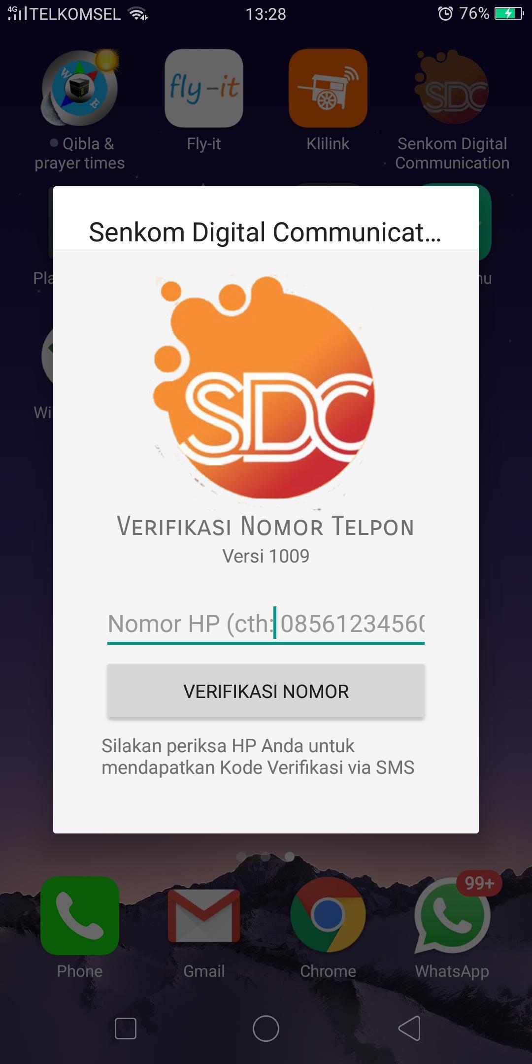 Cara daftar sdc senkom