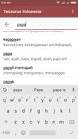 Tesaurus Indonesia ภาพหน้าจอ 1
