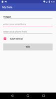 My Database - Purwadhika Android Workshop स्क्रीनशॉट 1