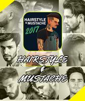 Hairstyle and Mustache 2017 الملصق