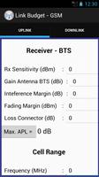 Link Budget capture d'écran 2