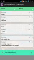 German Korean Dictionary captura de pantalla 3
