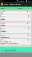 Slovak Korean Dictionary ảnh chụp màn hình 2