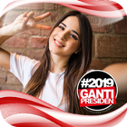 2019 Ganti Presiden Bingkai Foto icône