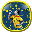 Brésil Football Fond d'écran Horloge en direct APK