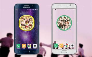 BTS Clock Live Wallpaper-poster