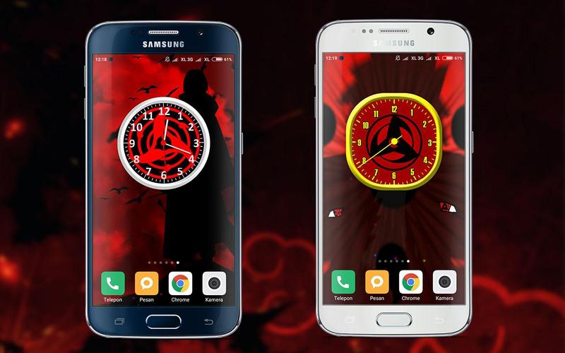 Android için Sharingan Saat Canlı Duvar Kağıdı + Widget APK�yı İndir