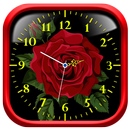 Fond d'écran Rose Clock Live APK