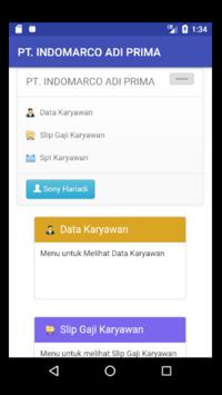 SDM (TAD) Slip Gaji On-line PT.Indomarco Adi Prima screenshot 2