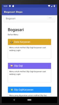 Slip Gaji TAD PT. SDM pada Bogasari Depo screenshot 1