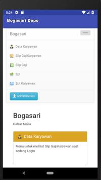 Slip Gaji TAD PT. SDM pada Bogasari Depo screenshot 2