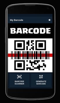 My Barcode poster