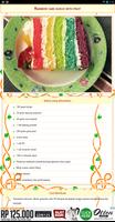 variasi resep rainbow cake স্ক্রিনশট 2