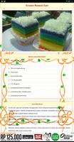 inspirasi resep rainbow cake screenshot 3