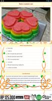 inspirasi resep rainbow cake screenshot 1