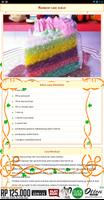 inspirasi resep rainbow cake capture d'écran 2
