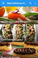 Best Delicious Healthy Recipes Plakat