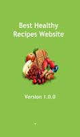 Best Healthy Recipes Websites پوسٹر