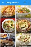 Cheap Healthy Recipes capture d'écran 3