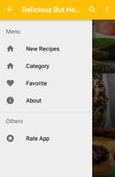 Delicious But Healthy Recipes Screenshot 1