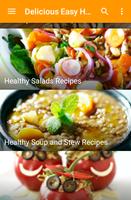 Delicious Easy Healthy Recipes imagem de tela 2