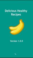 Delicious healthy recipes Affiche
