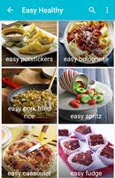 Easy Healthy Food Recipes capture d'écran 3