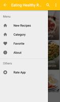 Eating healthy recipes Screenshot 1