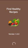 Find healthy recipes plakat