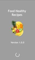 Food healthy recipes Affiche