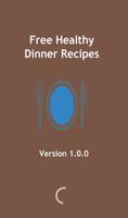 Free Healthy Dinner Recipes plakat