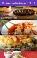 Great healthy recipes syot layar 2