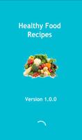 Healthy food recipes plakat