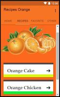 Recipes Orange capture d'écran 1