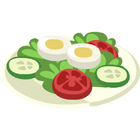 Recipes Salad-icoon