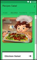 برنامه‌نما Recipes Salad عکس از صفحه