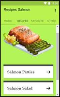 Recipes Salmon الملصق