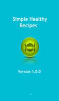 Simple Healthy Recipes Affiche
