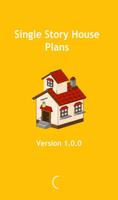 Single Story House Plans पोस्टर