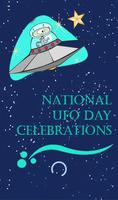 National UFO Day Celebrations poster