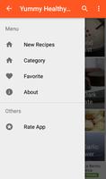 Yummy healthy food recipes screenshot 1