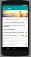 Exercise Tips پوسٹر
