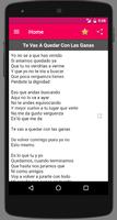 Juan Gabriel Song Lyrics capture d'écran 2