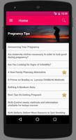 Pregnancy Tips الملصق