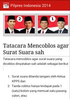 Pemilu Presiden Indonesia 2014 capture d'écran 3